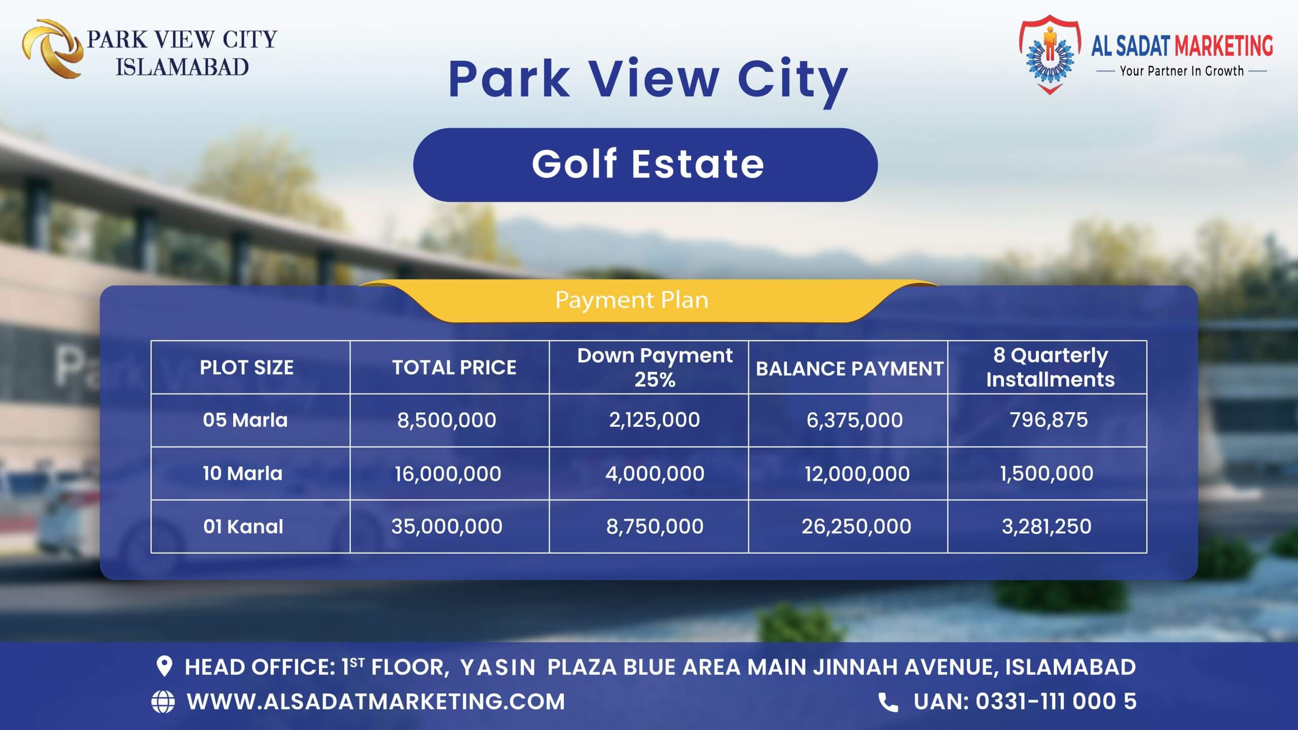 park view city islamabad golf estate updated payment plan - park view city golf estate updated payment plan - park view city islamabad payment plan - park view city payment plan - payment plan of park view city islamabad – payment plan of park view city – park view city islamabad – park view city – park view city housing society - park view city islamabad housing society – park view city real estate project - park view city islamabad real estate project - al sadat marketing - alsadat marketing - al-sadat marketing