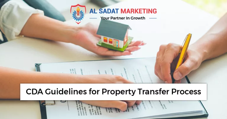 cda property transfer process in pakistan al sadat marketing