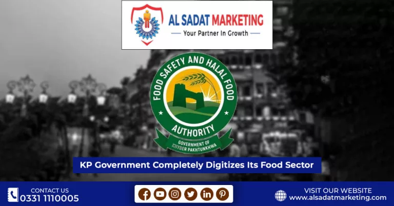 kp government completely digitizes its food sector al sadat marketing