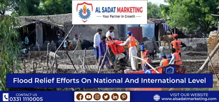 flood relief efforts in pakistan 2022 al sadat marketing