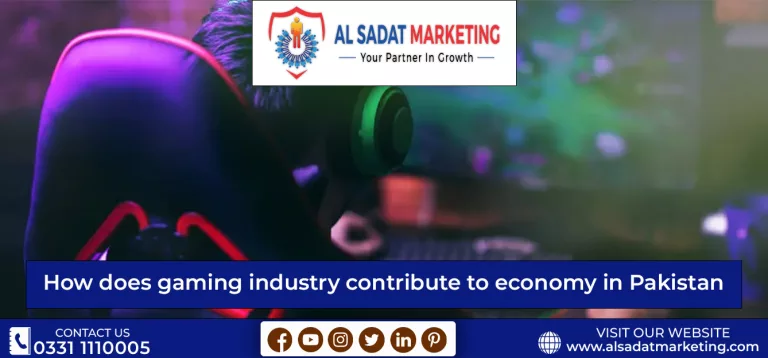 gaming industry contribute to economy in pakistan 2023 al sadat marketing