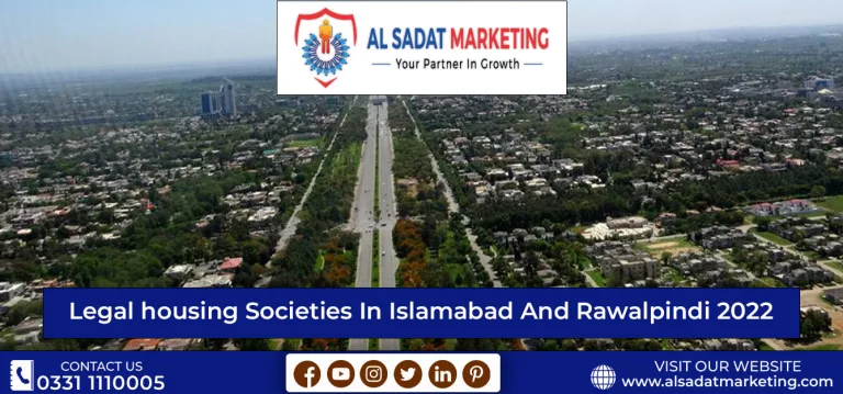 legal housing societies in islamabad and rawalpindi 2023 al sadat marketing