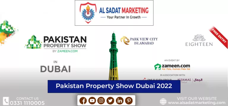 pakistan property show dubai 2022 al sadat marketing