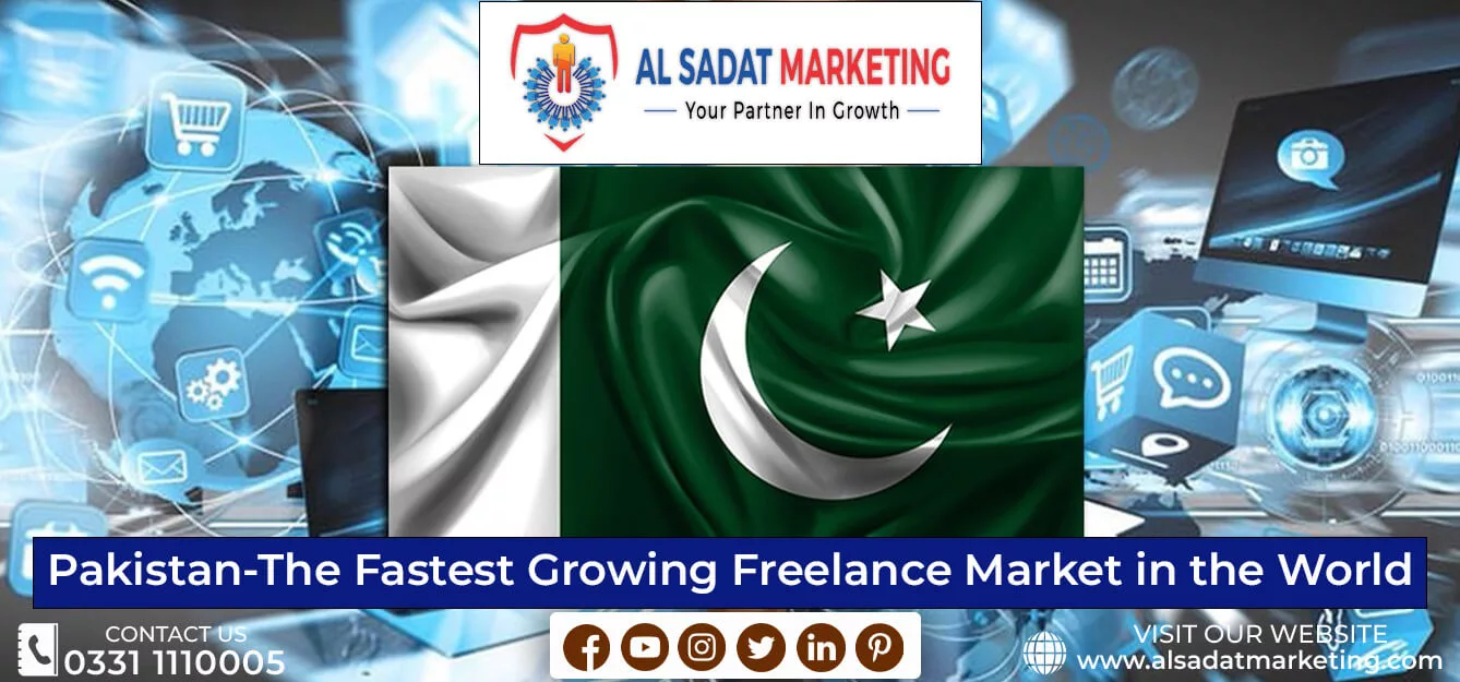 pakistan the fastest growing free lance market in the world 2023; pakistani freelance market; freelance marketplace; al sadat marketing