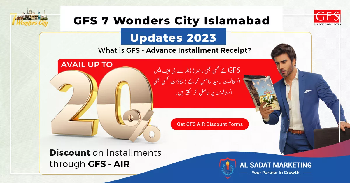 Gfs - 7 Wonders City Islamabad Updates - 2023 - Al Sadat Marketing