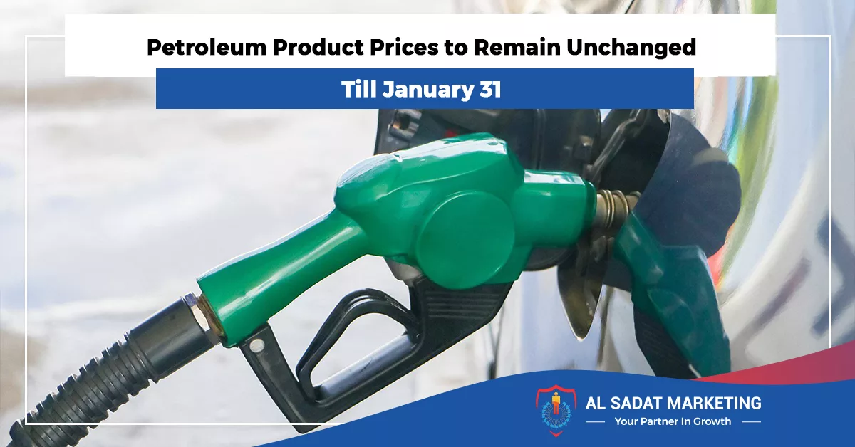 petrol prices remain unchanged till 31 january 2023 finance minister pakistan al sadat marketing