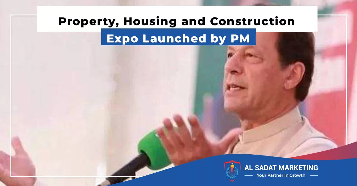 property housing and construction expo launched by pm al sadat marketing real estate agency in blue area islamabad pakistan