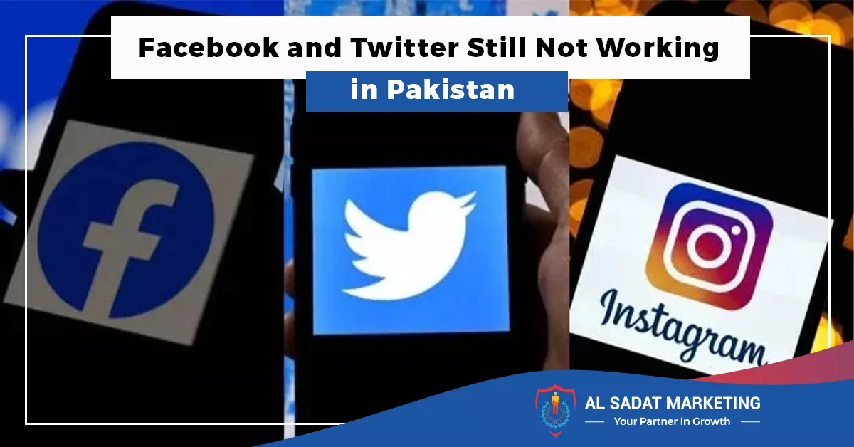 facebook and twitter still not working in pakistan in 2023; al sadat marketing; real estate agency in blue area; islamabad; pakistan