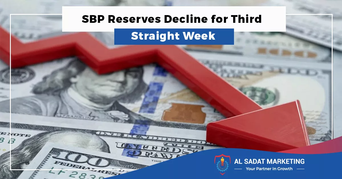 sbp reserves decline for third straight week in 2023 al sadat marketing