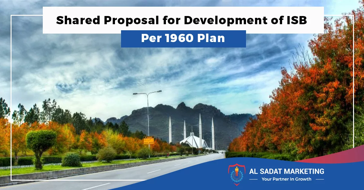 shared proposal for development of isb per 1960 plan in 2023 al sadat marketing