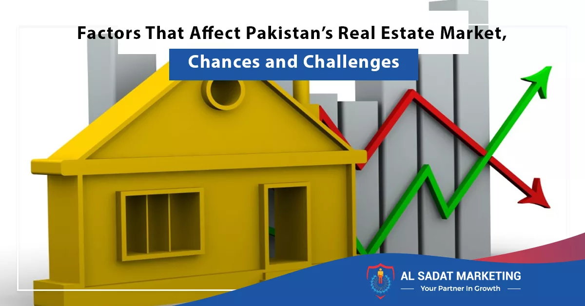 factors that affect pakistans real estate market chances and challenges, al sadat marketing, real estate agency in blue area islamaabd pakistan1