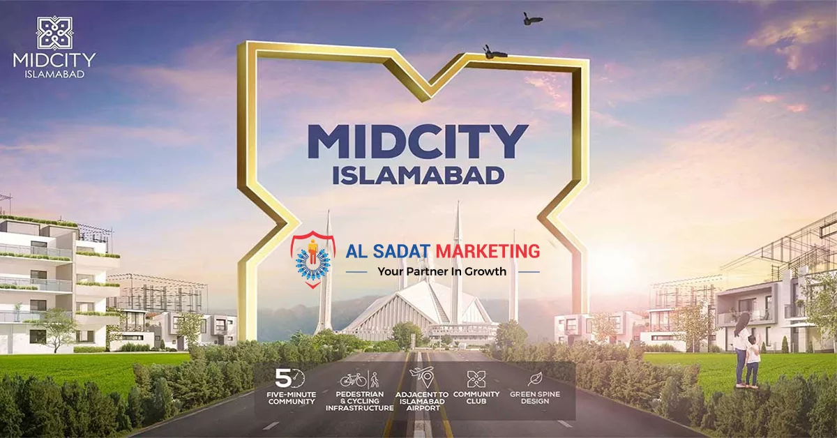 mid city islamabad, al sadat marketing, real estate agency in blue area islamabad, pakistan