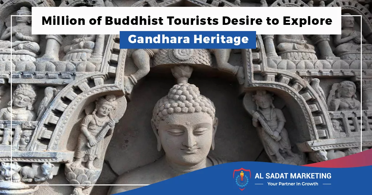 million of buddhist tourists desire to explore gandhara heritage in 2023, al sadat marketing
