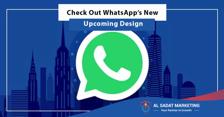 check out whatsapps new upcoming design, al sadat marketing, real estate agency in blue area islamabad pakistan