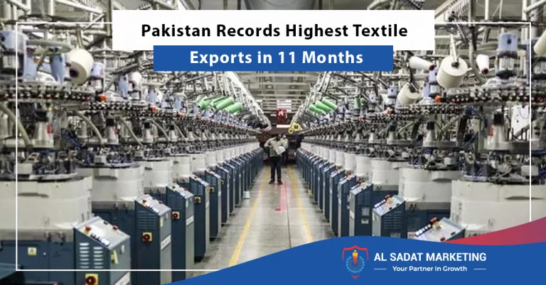 pakistan records highest textile exports in 11 months, construction taxes, al sadat marketing, real estate agency in blue rea islamabad pakistan