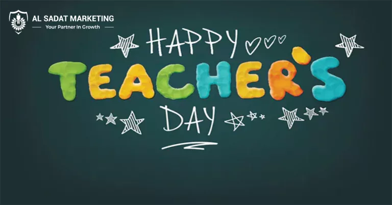 celebrating world teacher's day 05 october 2023, al sadat marketing, real estate agency in blue area islamabad pakistan