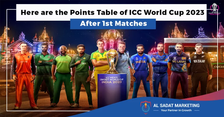 here is the points table of icc world cup 2023 after 1st matches, al sadat marketing, real estate agency in blue area islamabad pakistan