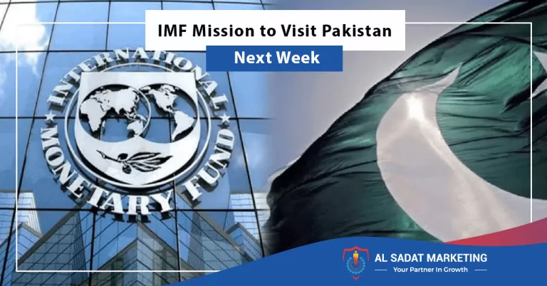 imf mission to visit pakistan next week, al sadat marketing, real estate agency in blue area islamabad pakistan