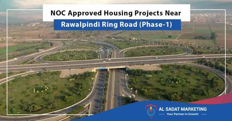 noc approved housing projects near rawalpindi ring road (phase-1), al sadat marketing, real estate agency in blue area islamabad pakistan