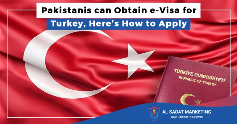 pakistanis can obtain e-visa for turkey, here’s how to apply, al sadat marketing, real estate agency in blue area islamabad