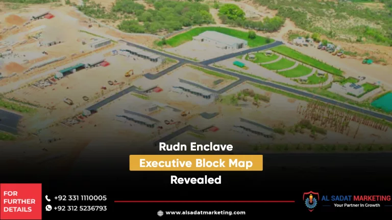 rudn enclave executive block map revealed, al sadat marketing, real estate agency in blue area islamabad