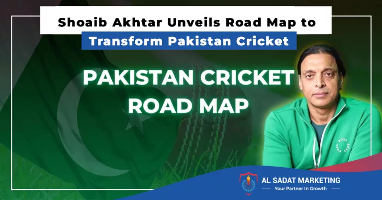 shoaib akhtar unveils road map to transform pakistan cricket, al sadat marketing, real estate agency in blue area islamabad