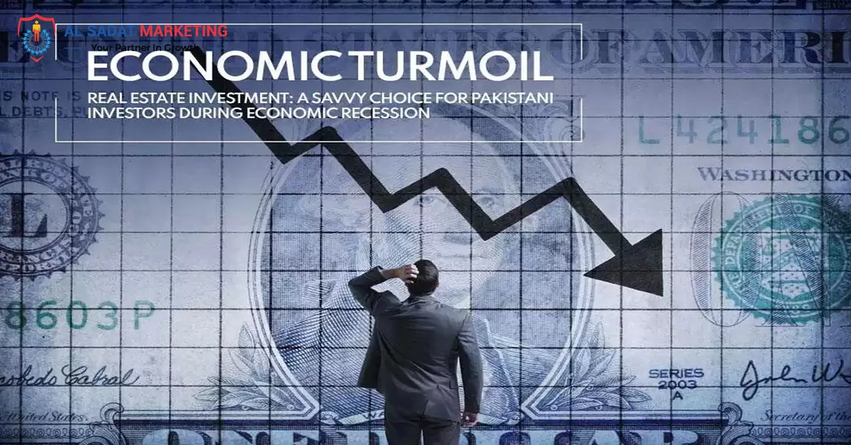 the charm of real estate investment during economic turmoil: a savvy choice for pakistani investors, al sadat marketing, real estate agency in blue area islamabad