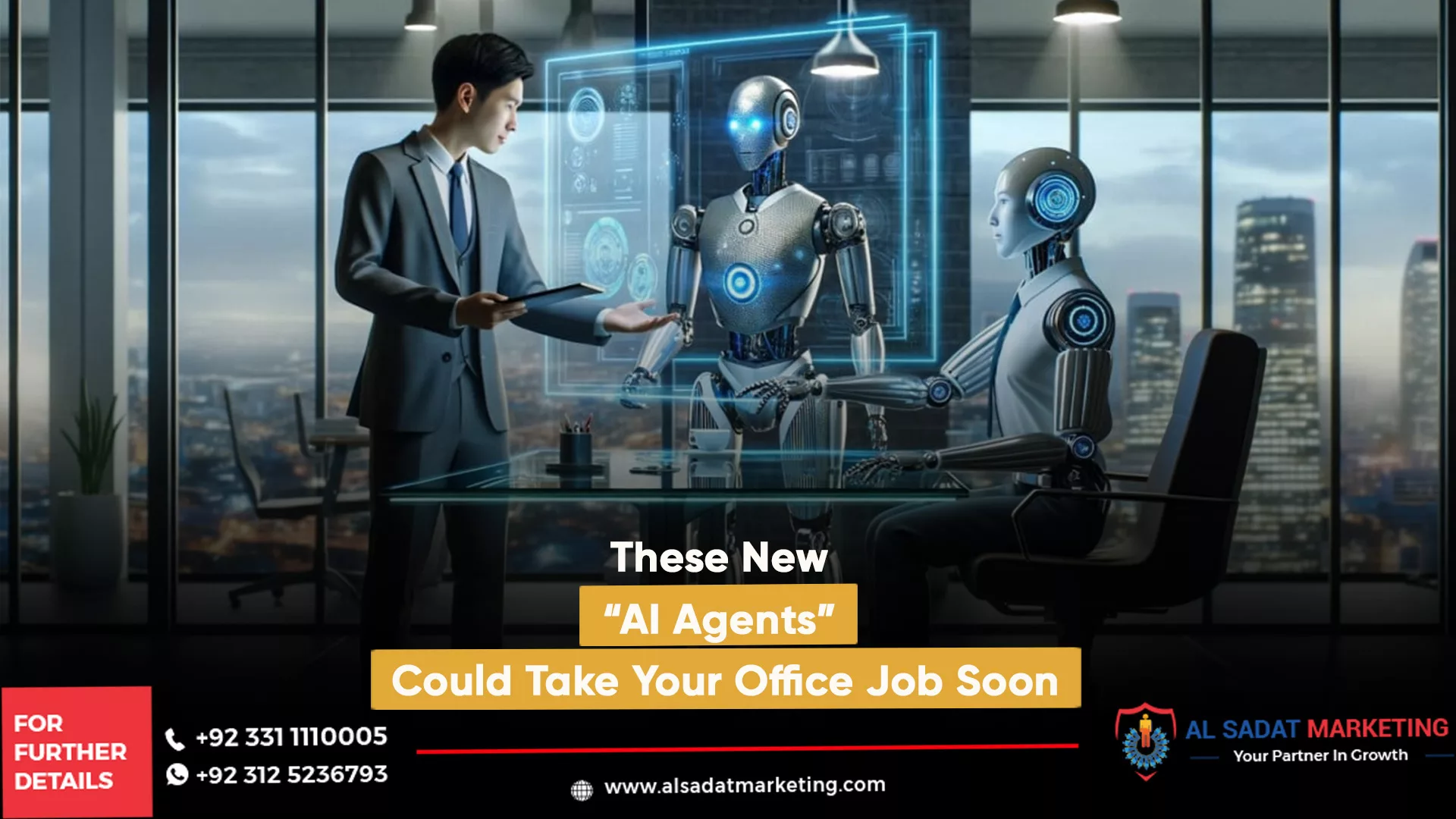 these new “ai agents” could take your office job soon, al sadat marketing, real estate agency in blue area islamabad