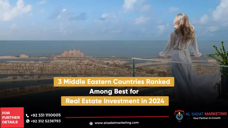 3 middle eastern countries ranked among best for real estate investment in 2024, al sadat marketing, real estate agency in blue area islamabad