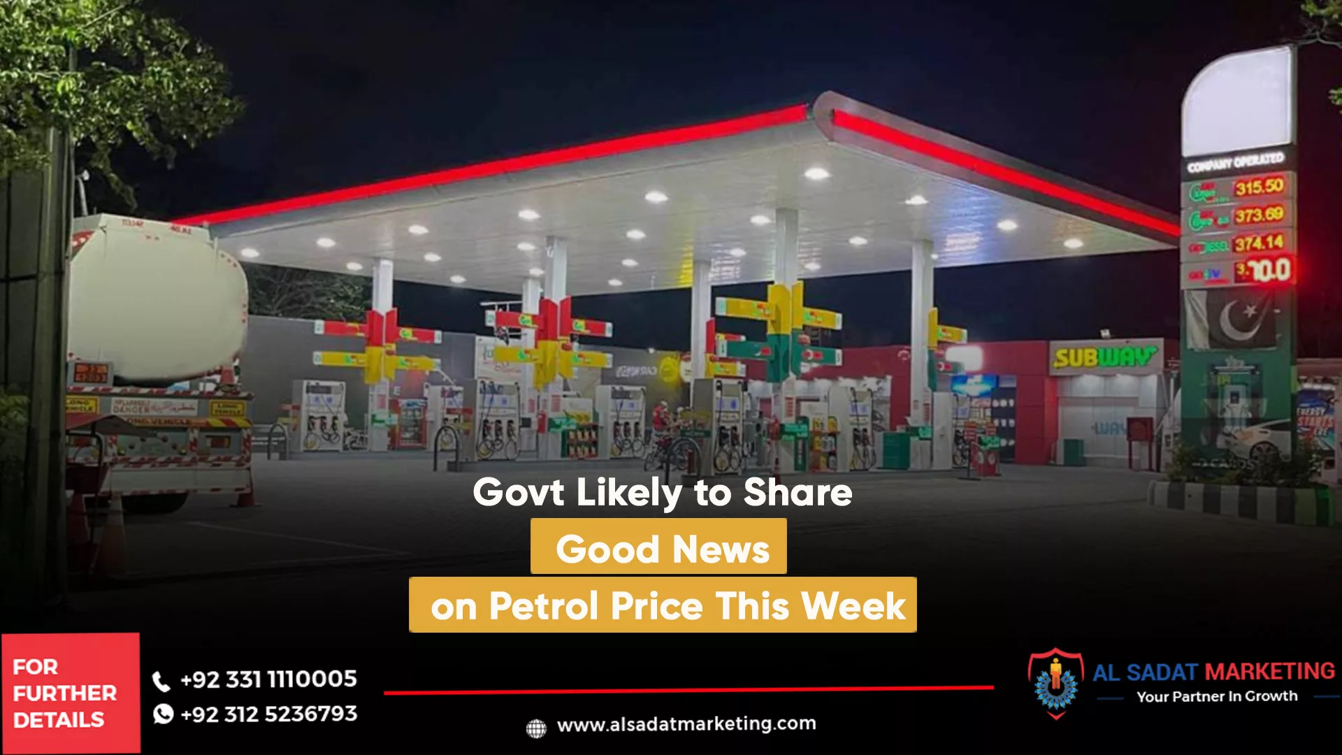 govt likely to share good news on petrol price this week, al sadat marketing, real estate agency in blue area islamabad