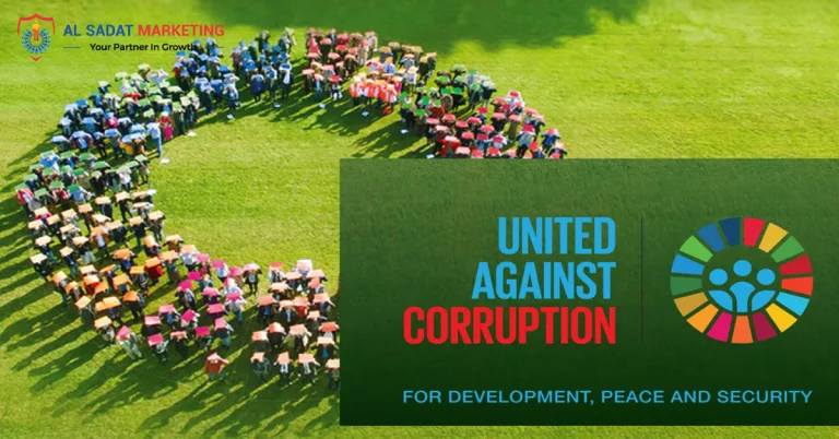 international anti-corruption day 9-december, al sadat marketing, real estate agency in blue area islamabad