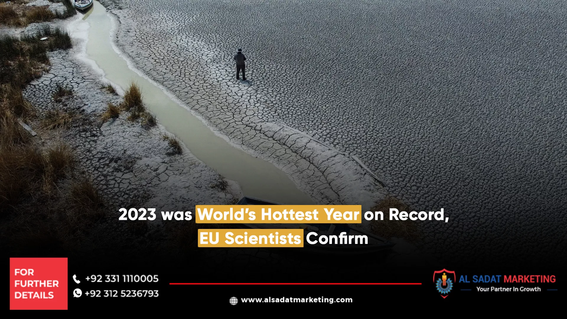 2023 was world’s hottest year on record, eu scientists confirm, al sadat marketing, real estate agency in blue area islamabad