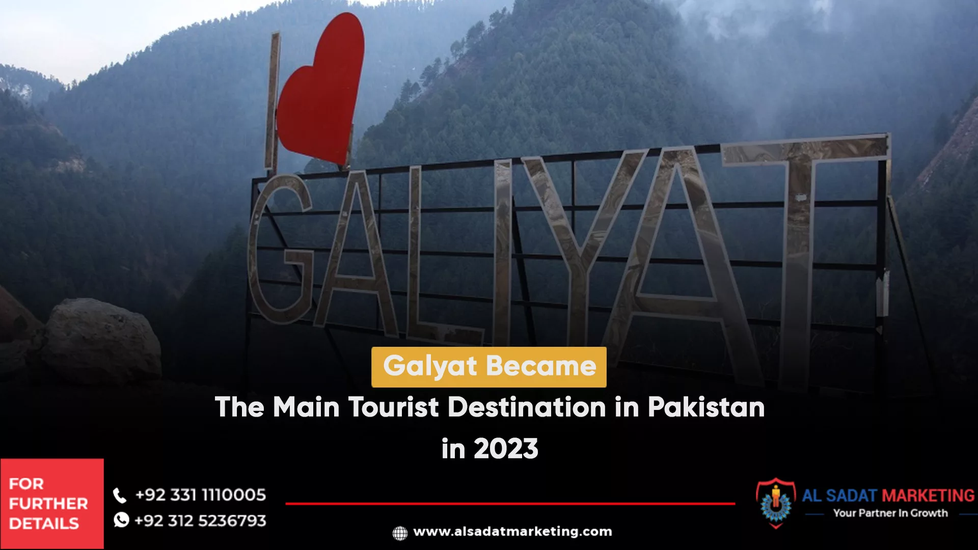 galyat became the main tourist destination in pakistan in 2023, al sadat marketing, real estate agency in blue area islamabad pakistan