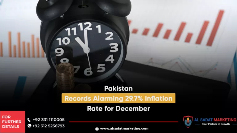 pakistan records alarming 29.7% inflation rate for december, al sadat marketing, real estate agency in blue area islamabad pakistan