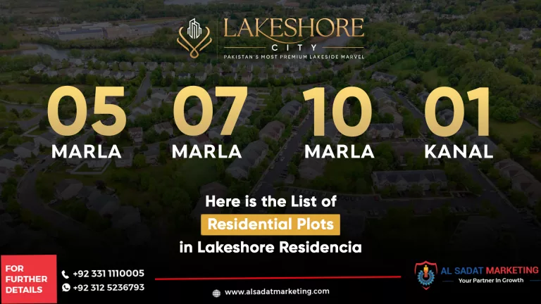lakeshore city announce lakeshore residencia with different plot sizes