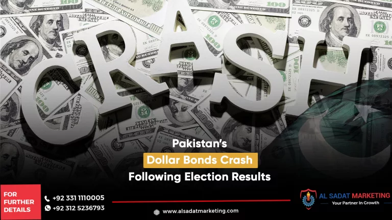 pakistani currency crash against dollar currency notes after election