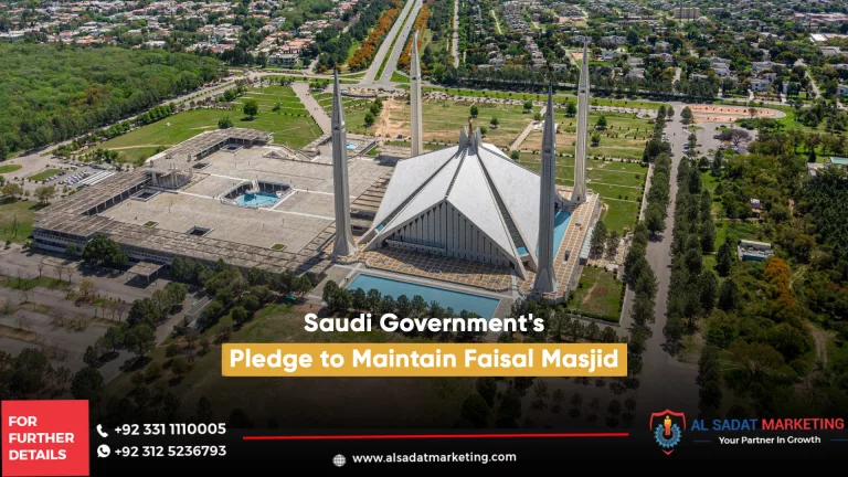 pakistan famous mosque in capital city islamabad faisal mosque maintains by saudi govt