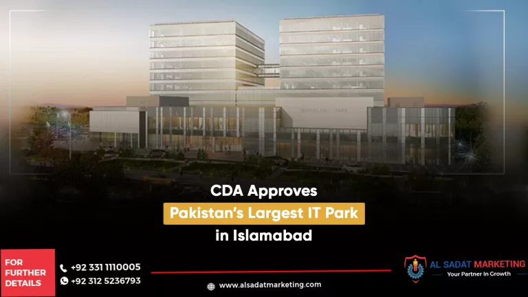 beutiful view of i.t park in islamabad approved by cda