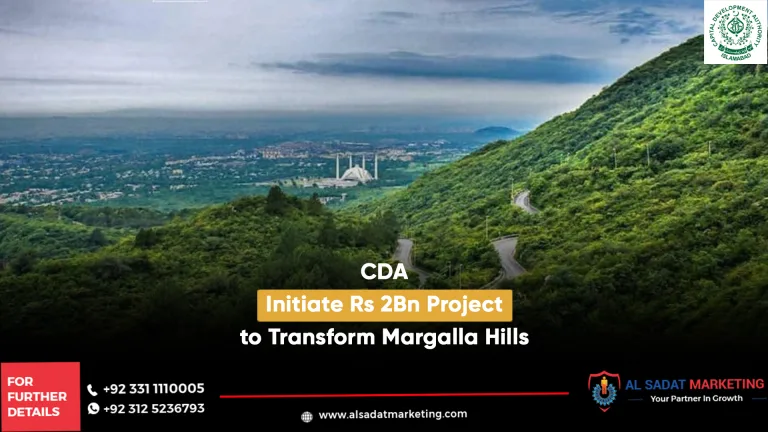cda 2 billion margalla tree plantation project - tree plantation on margalla hills