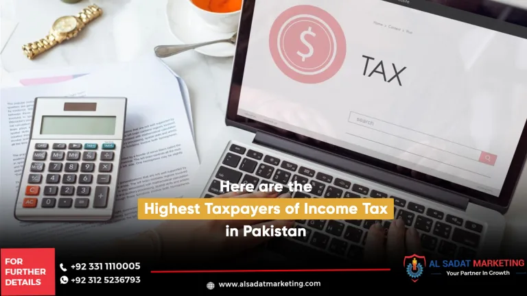highest tax payer in pakistan - list of highest tax payer 2024
