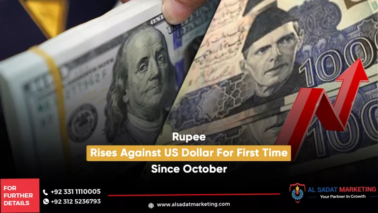 graph showes that pak rupee rise against us dollar