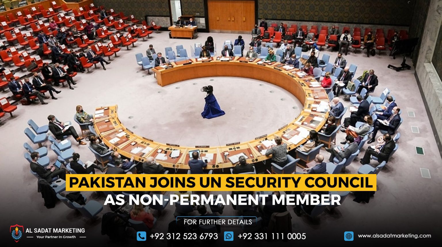 Pakistan Joins UN Security Council as Non Permanent Member