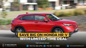 Save Big on Honda HR-V with a Limited Time Deal