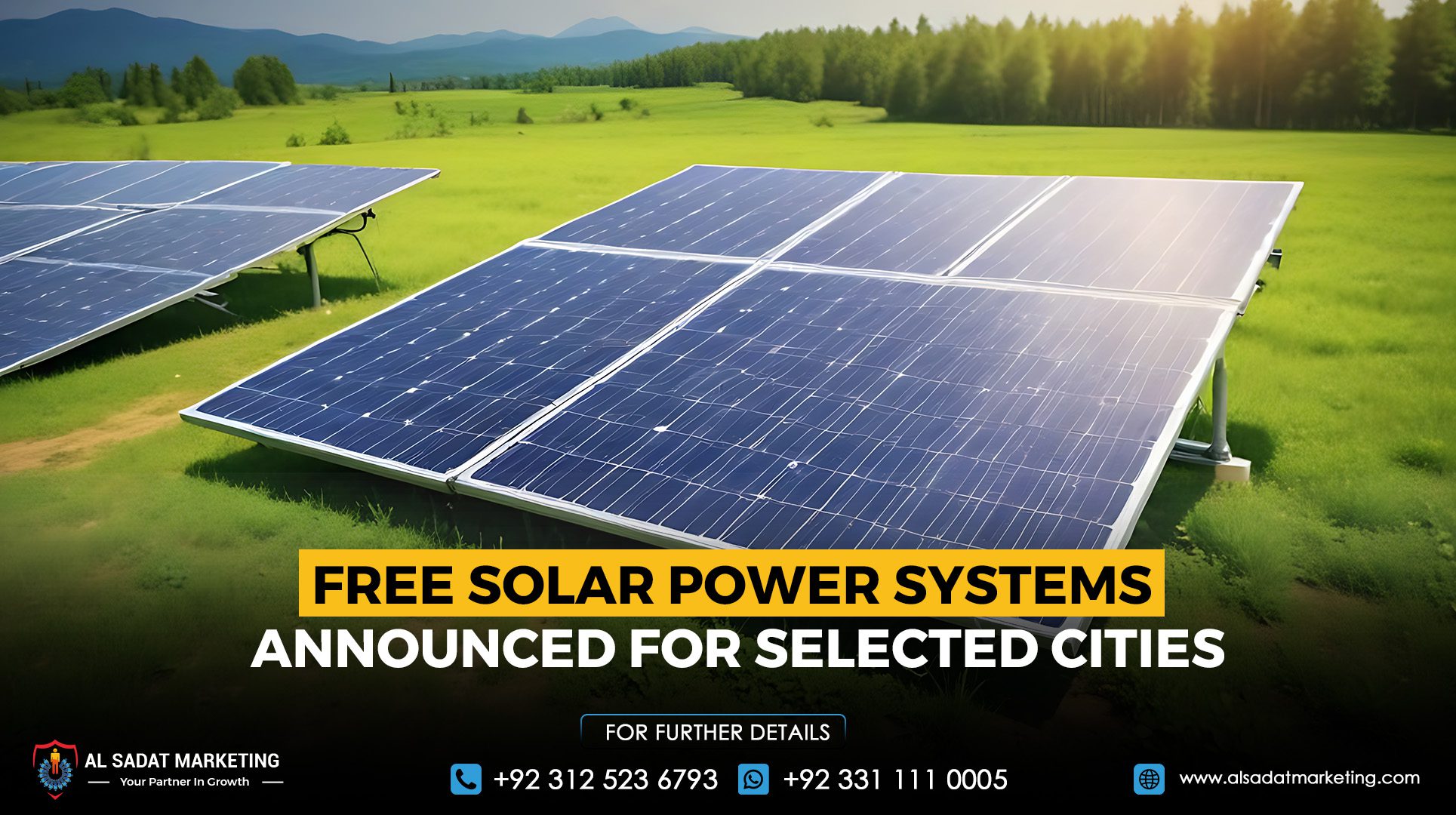 Free Solar Power Systems Announced for Selected Cities