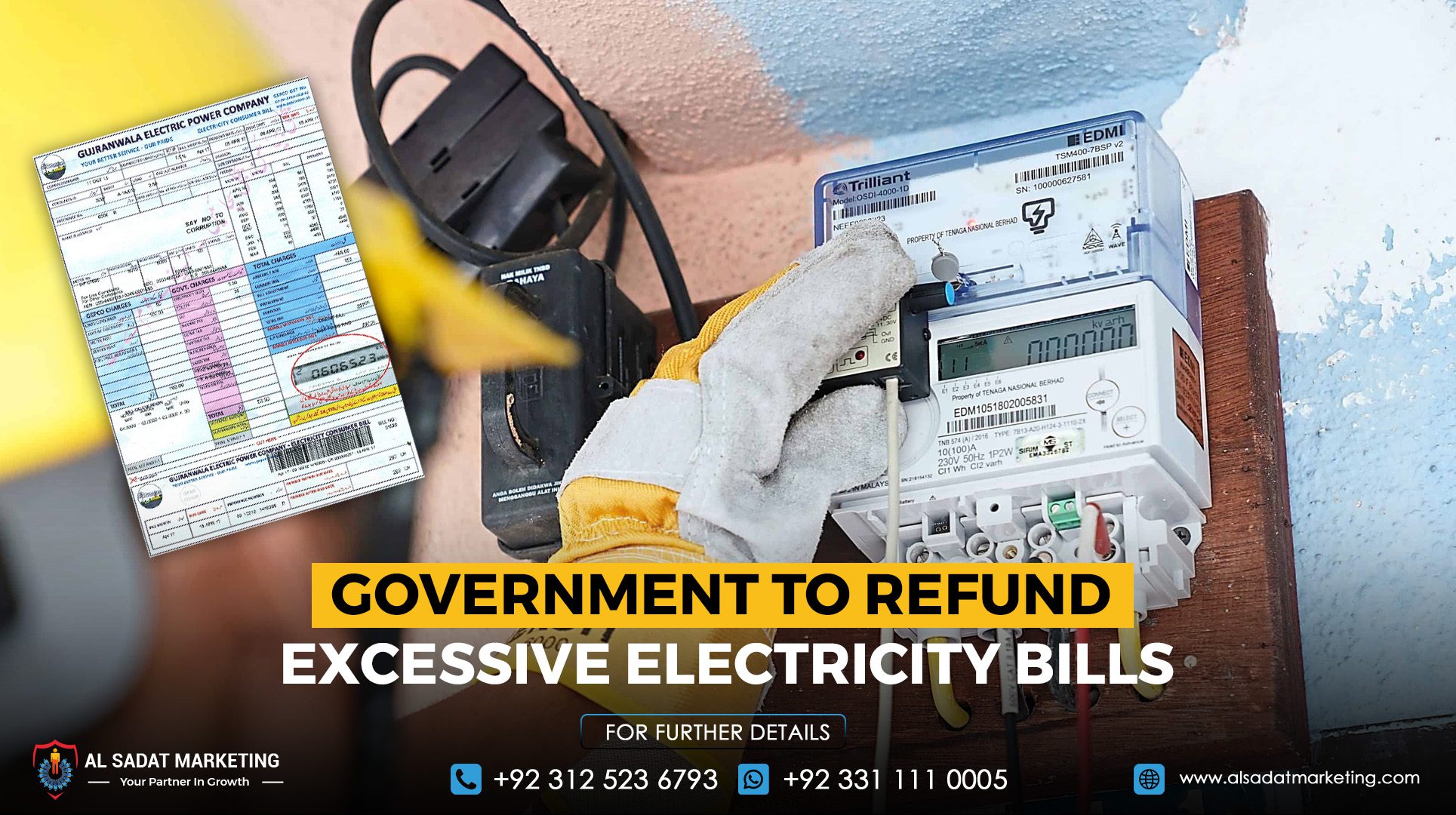 Government to Refund Excessive Electricity Bills