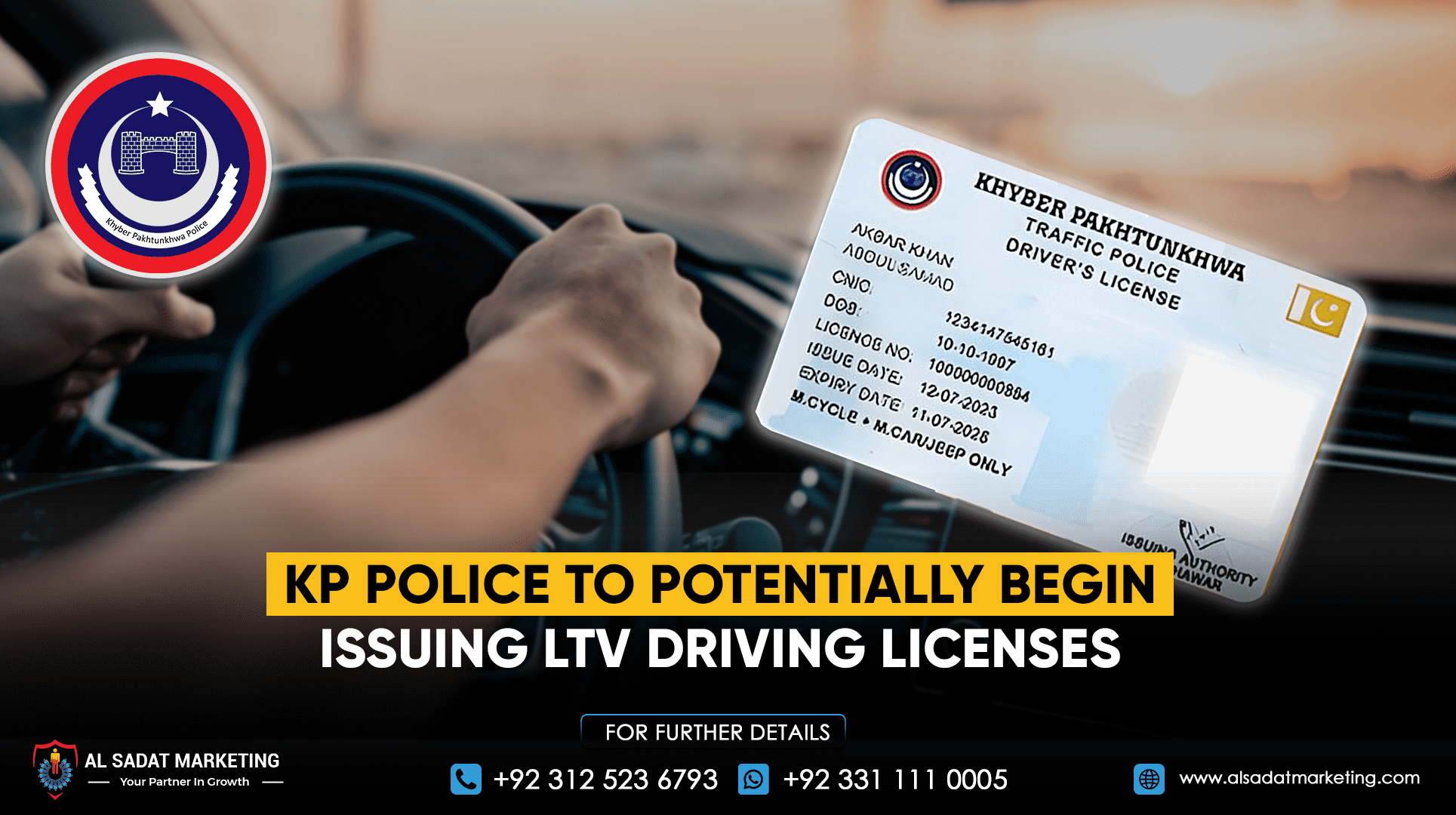 KP Police to Potentially Begin Issuing LTV Driving Licenses