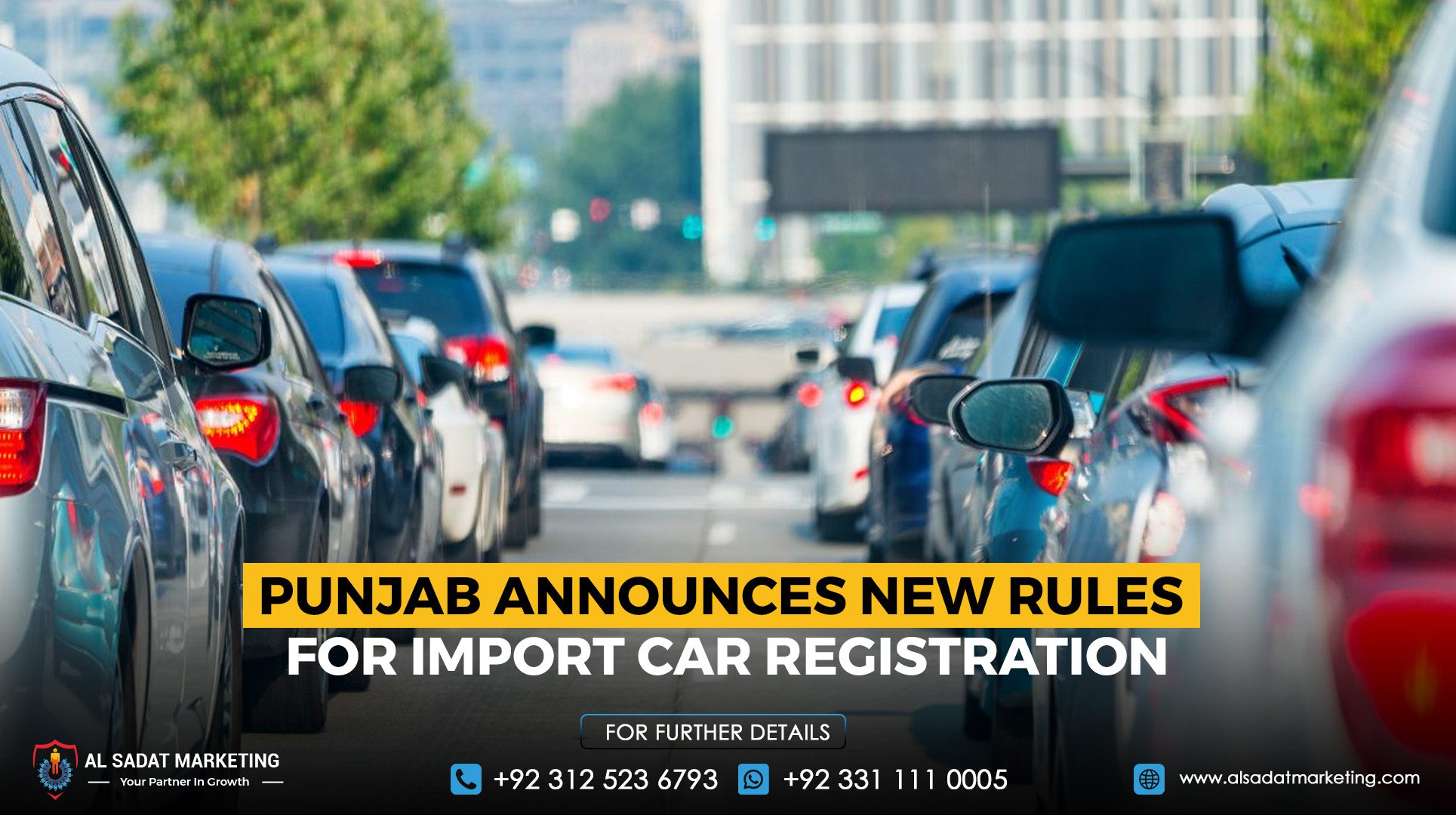 Punjab Announces New Rules for Import Car Registration