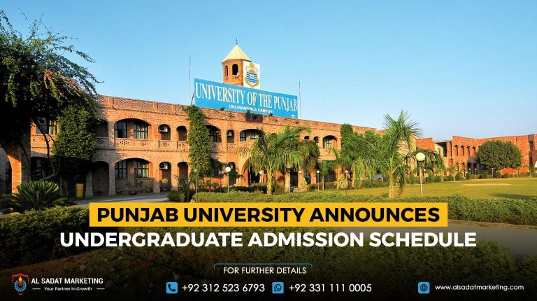 Punjab University Announces Undergraduate Admission Schedule