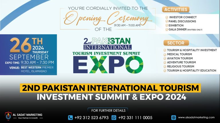 2nd Pakistan International Tourism Investment Summit & Expo 2024