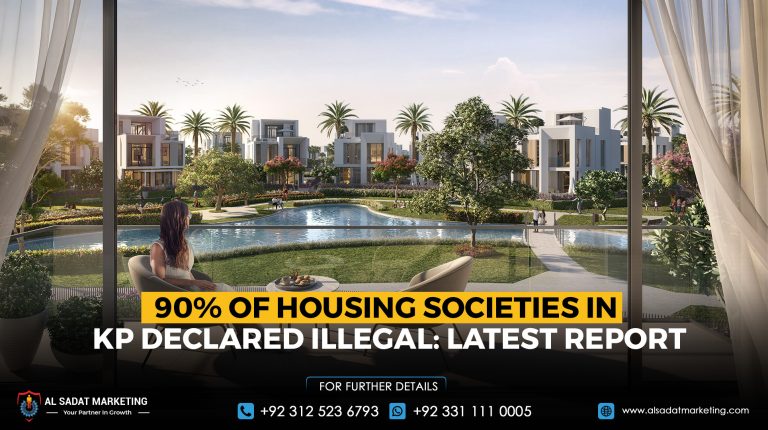 90% of Housing Societies in KP Declared Illegal Latest Report